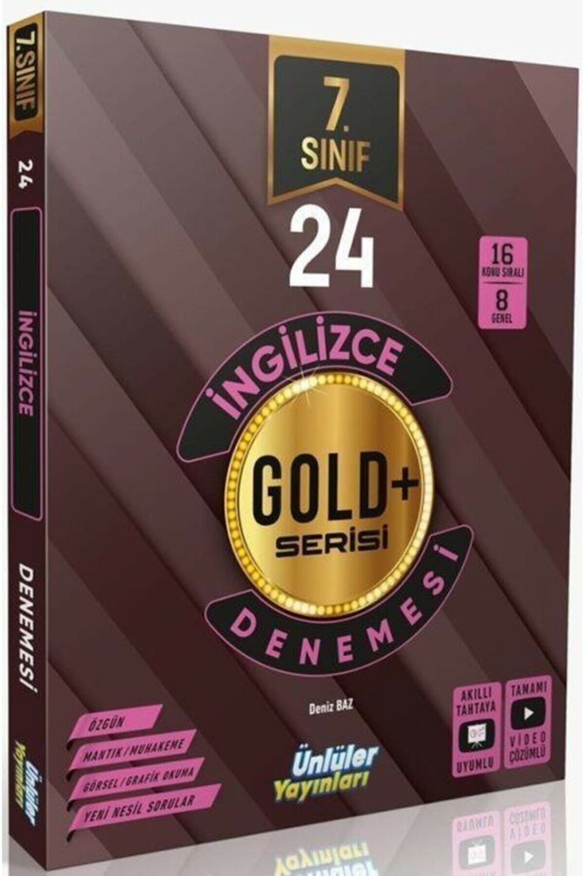 Ünlüler 7. Sınıf Ingilizce Gold Serisi 24 Deneme