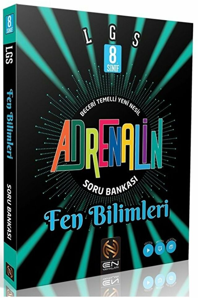 8. Sınıf LGS Fen Bilimleri Adrenalin Soru Bankası / Kolektif / En Yayınları / 9786050650952