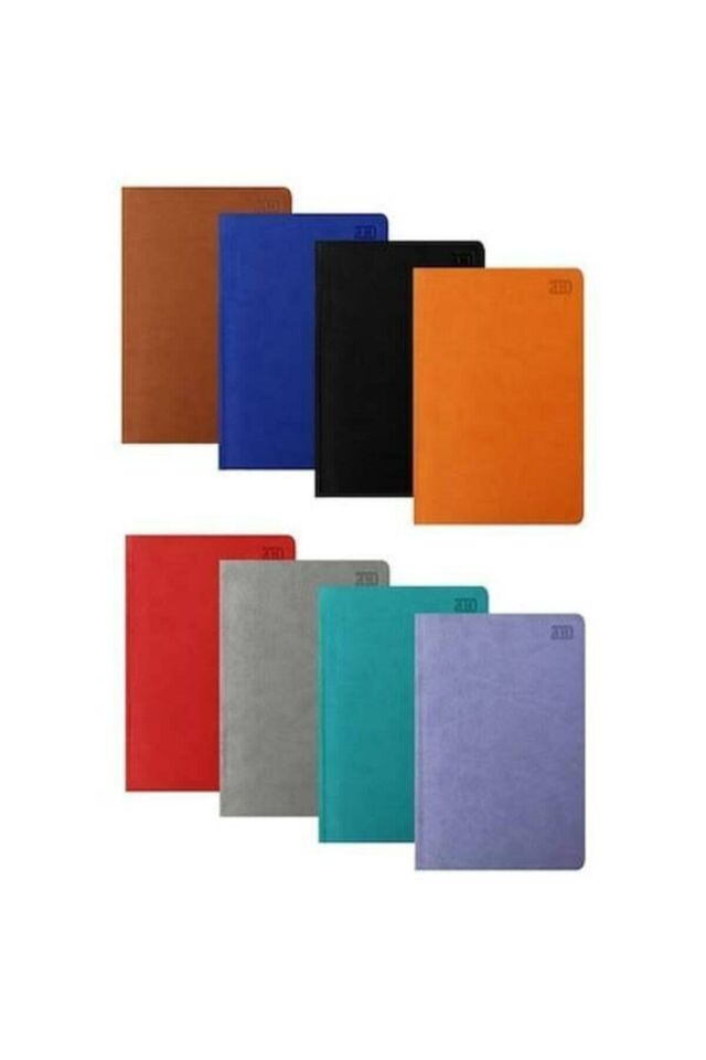 Keskin Color 14*20 160 Yaprak Karelii Ciltli Termo Deri Defter Karışık Renkler