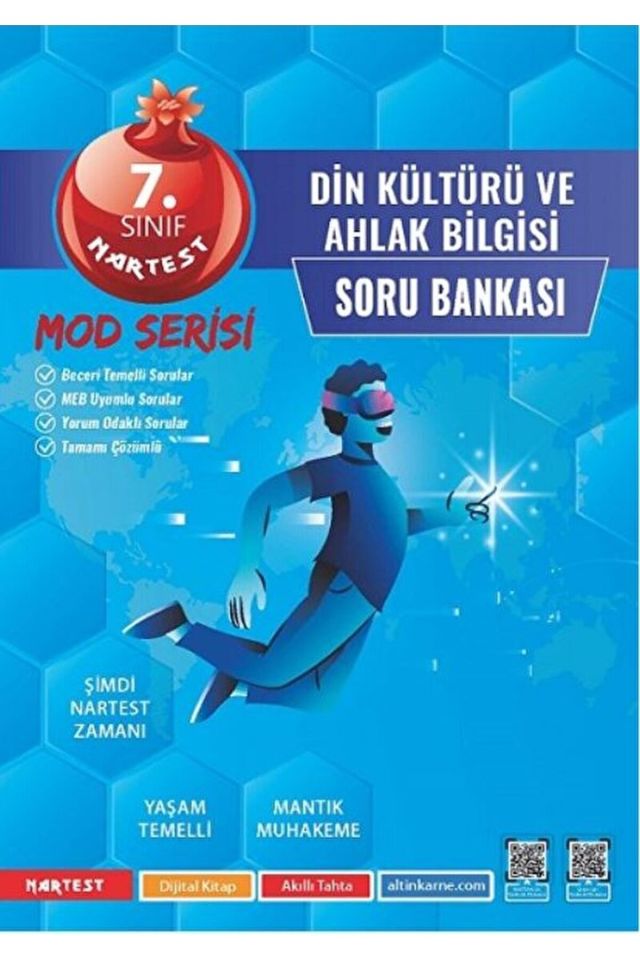 7. Sınıf Mod Din Kültürü Ve Ahlak Bilgisi Soru Bankası / Nartest Yayınevi / 9786257865463