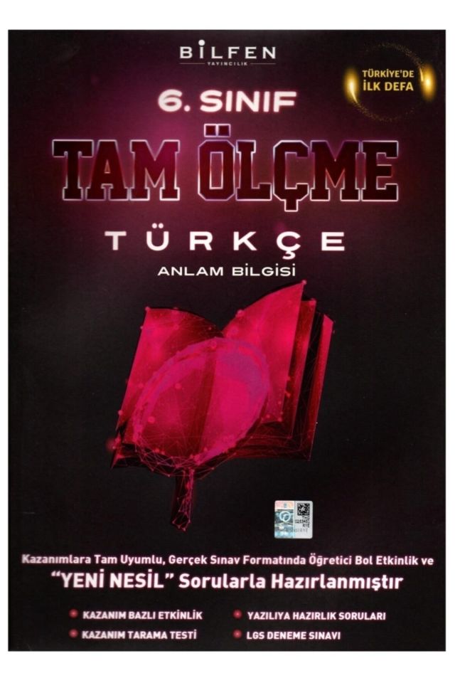 Bilfen Yayınları 6.sınıf Türkçe Tam Ölçme 2021