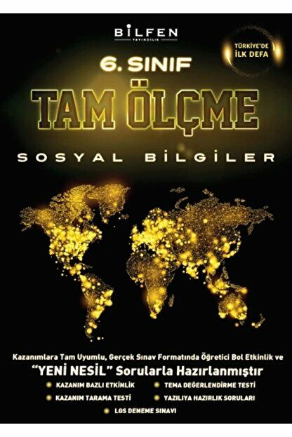 Bilfen Yayınları Bilfen 6.sınıf Sosyal Bilgiler Tam Ölçme