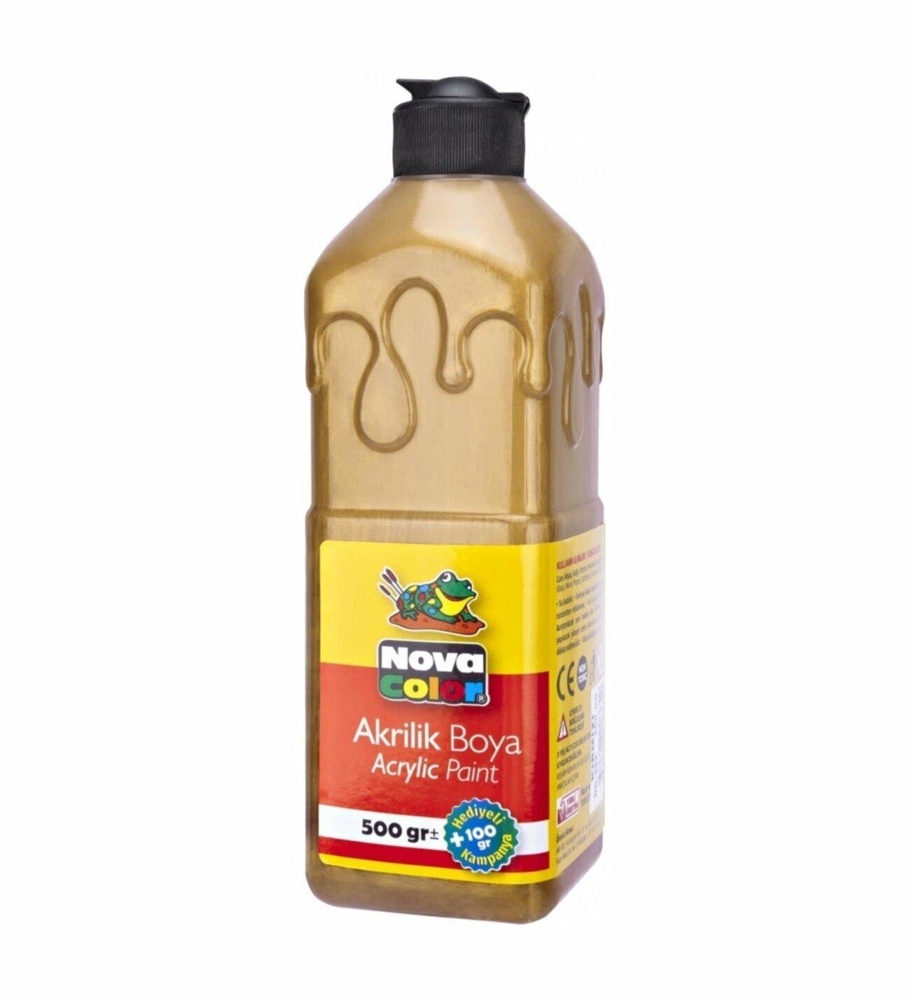 Nova Color Akrilik Boya 500gr Altın