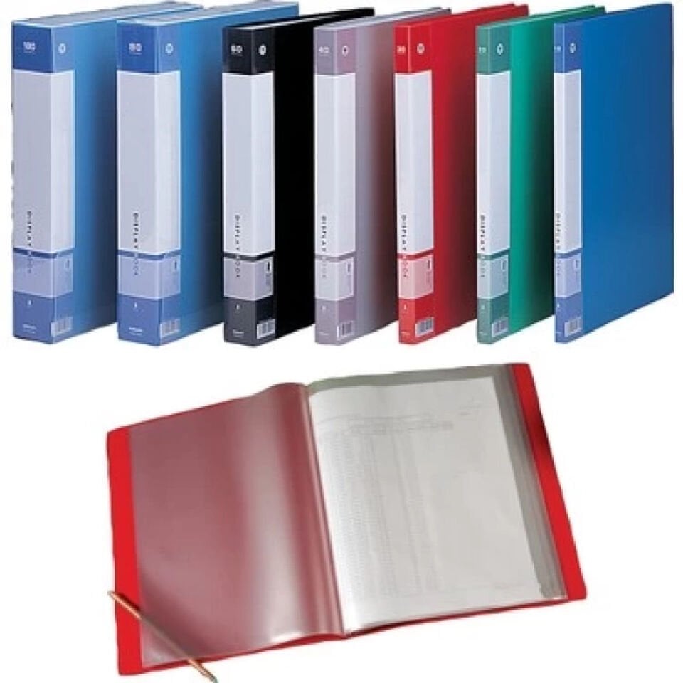 Kraf Sunum Dosyası 40 Lı F40AK Karışık Renkler