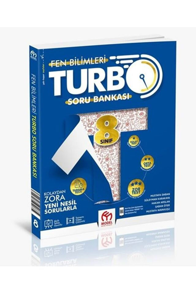 Model Eğitim 8.sınıf Turbo Fen Bilimleri Soru Bankası