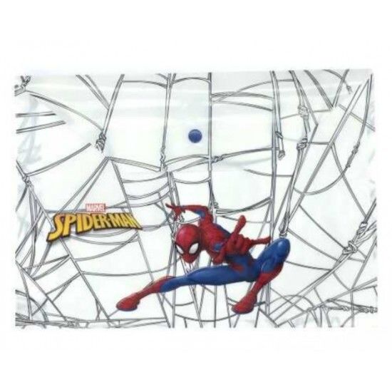 Keskin Color Spider Man A4 Çıtçıtlı Dosya (Plastik)