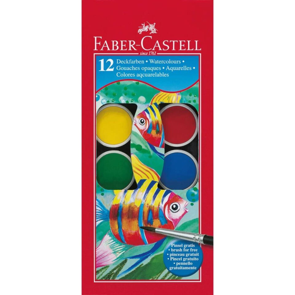 FABER CASTEL SULU BOYA 12 RENK KÜÇÜK