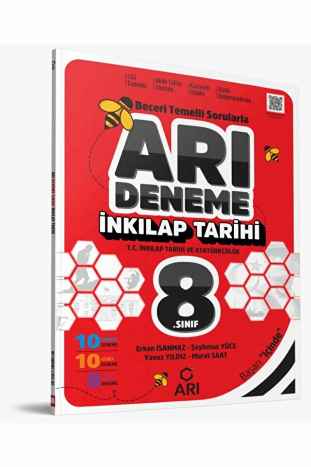 8. Sınıf T.C. İnkılap Tarihi ve Atatürkçülük Deneme / Komisyon / Arı Yayıncılık / 9789758372034