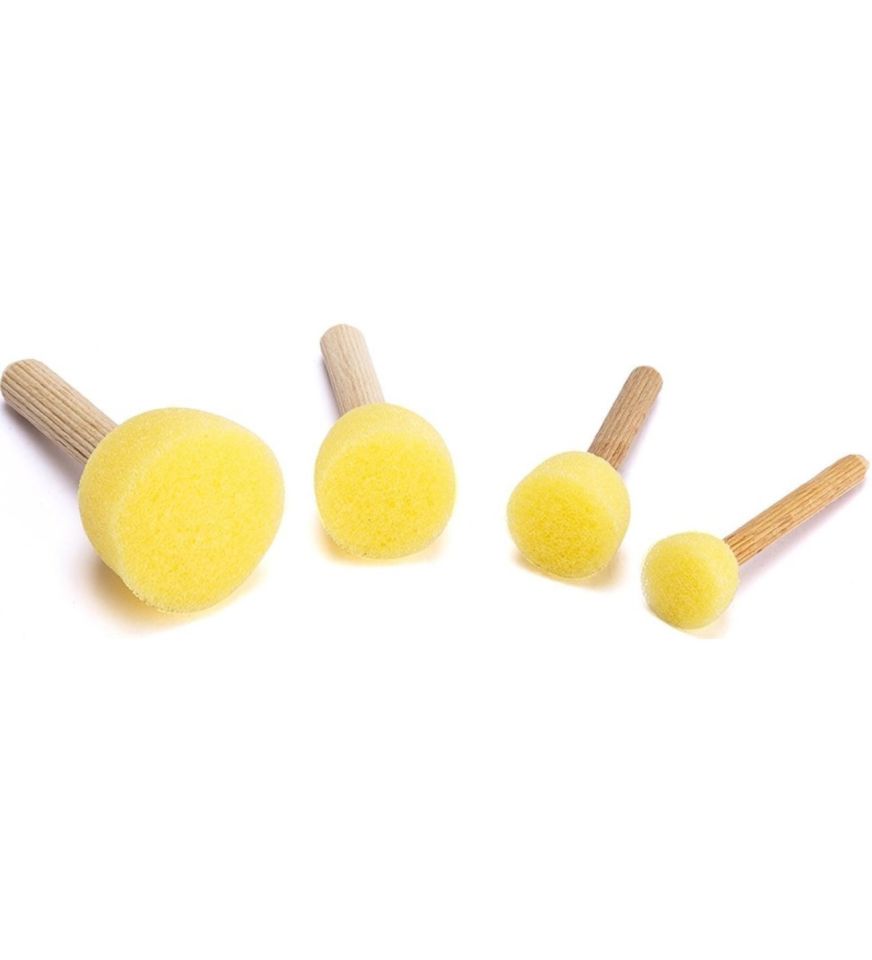 Brons Süngerli Tampon 4lü Set