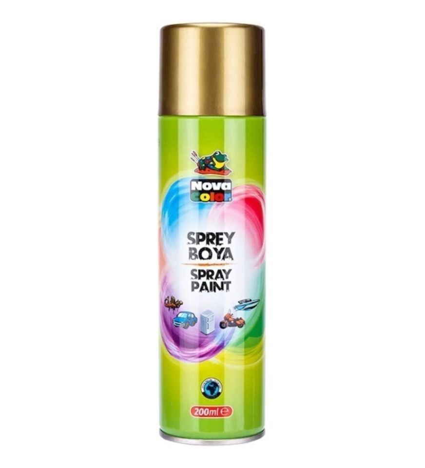 Nova Color Sprey Boya Altın 200 ml