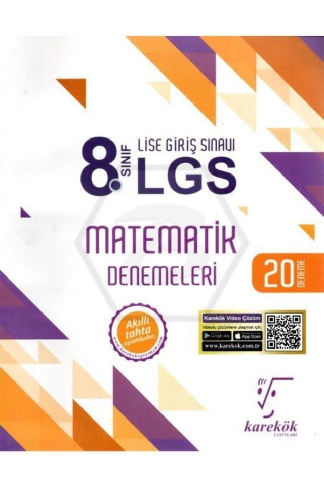 Karekök Lgs 8. Sınıf Matematik Denemeleri-2021 Basım