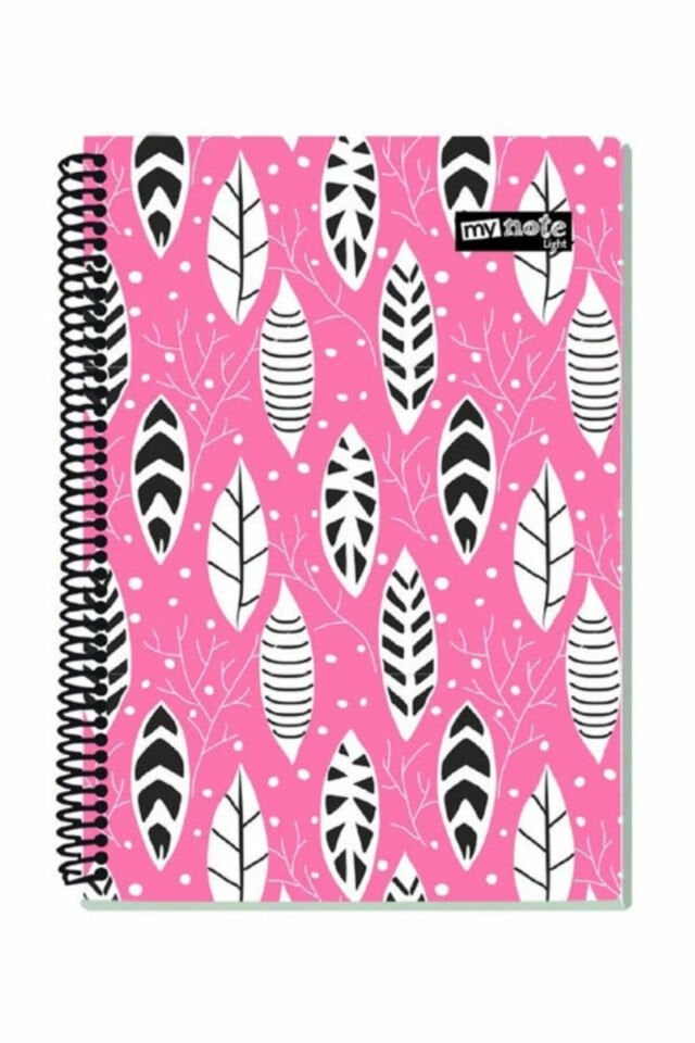 Light Spiralli 80 Yaprak A4 Çizgili Defter  /