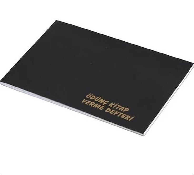 Gülpaş Ödünç Kitap Verme Defteri Plastik Kapak 17*24