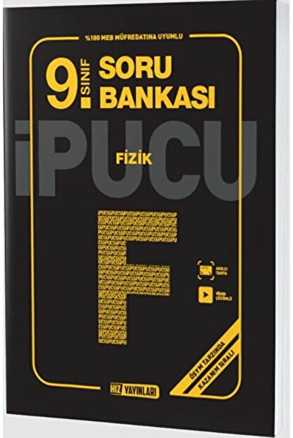 9. Sınıf Fizik Soru Bankası İpucu / Kolektif / Hız Yayınları / 9786257514903