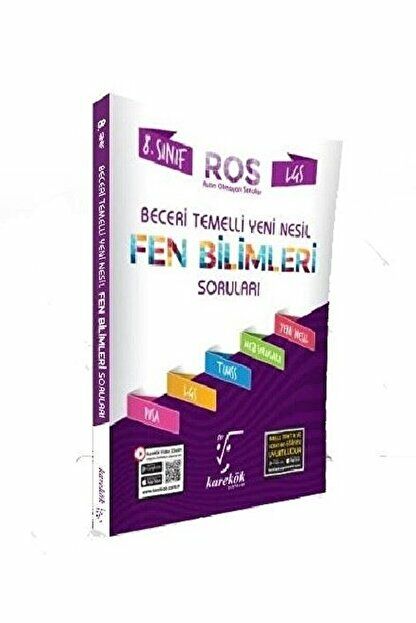 8. Sınıf Beceri Temelli Yeni Nesil Fen Bilimleri Soruları / Karekök Yayıncılık / 9786257154413
