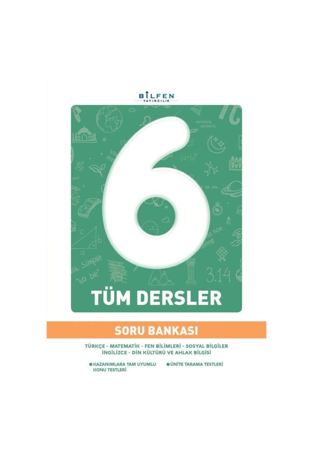 Bilfen Yayınları Bilfen 6.sınıf Tüm Dersler Soru Bankası