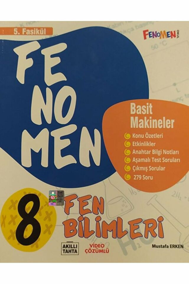 8. Sınıf Fen Bilimleri 5. Fasikül (Basit Makineler) / Kolektif / Fenomen Kitap / 9786258450682