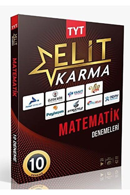 Elit Karma Tyt Matematik 10 Branş Denem / Kolektif / Paraf Yayınları / 9786258110166