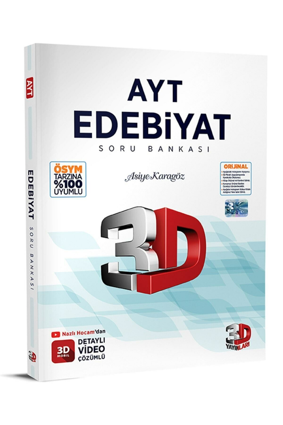 3d Ayt Edebiyat Soru Bankası 2024