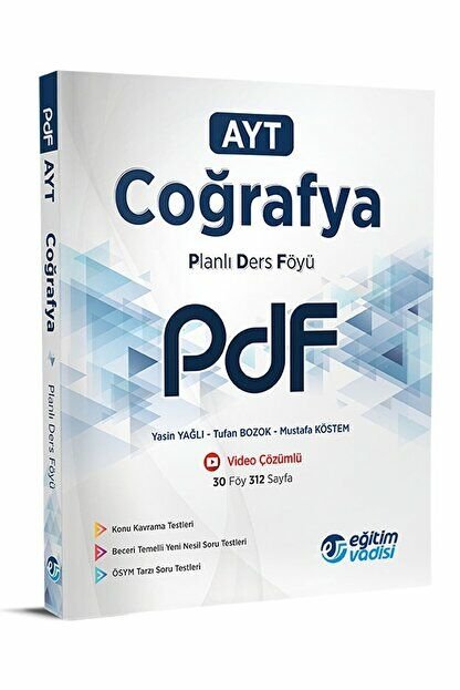 Ayt Pdf Coğrafya Video Anlatım Destekli S