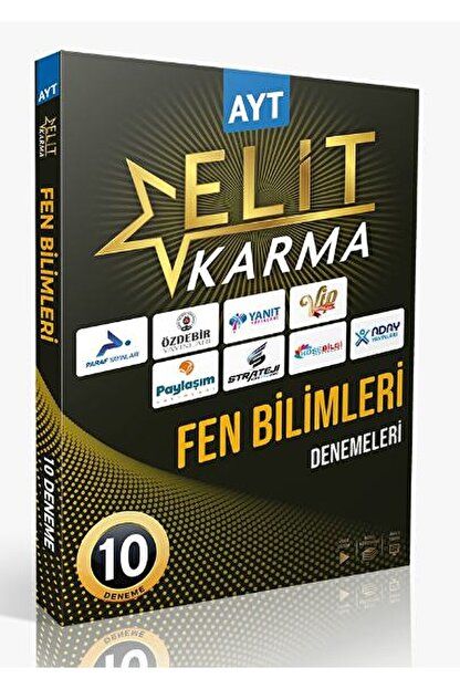 Elit Karma Ayt Fen Bilimleri 10 Branş Deneme / Kolektif / Paraf Yayınları / 9786258110159