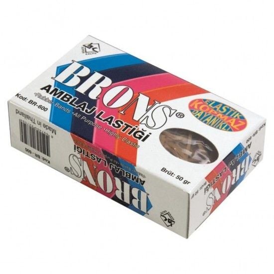 BRONS AMBALAJ PAKET LASTİĞİ 50 GR