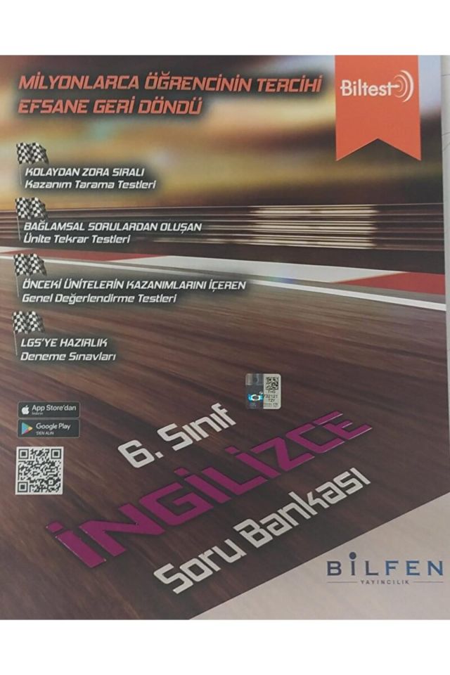 6. Sınıf Biltest İngilizce Soru Bankası / Kolektif / Bilfen Yayıncılık / 9786258337846