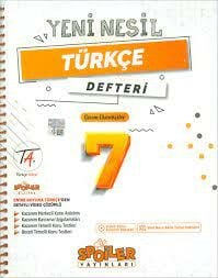 7. Sınıf Yeni Nesil Türkçe Defteri Video Çözümlü Video Konu Anlatımlı