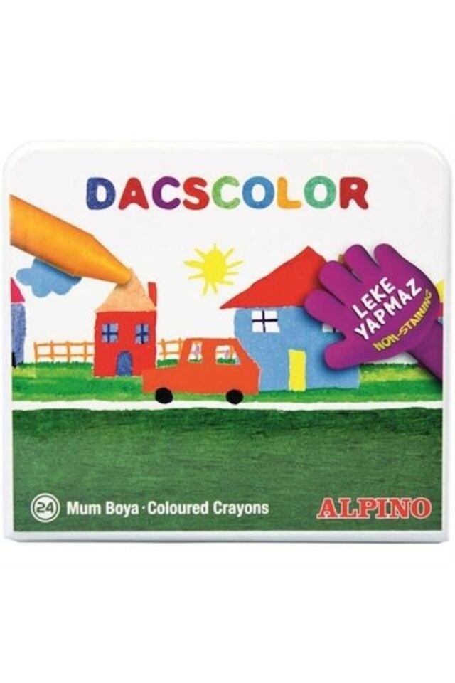 Dacscolor Dc-050295 24 Renk Mum Boya Çantalı