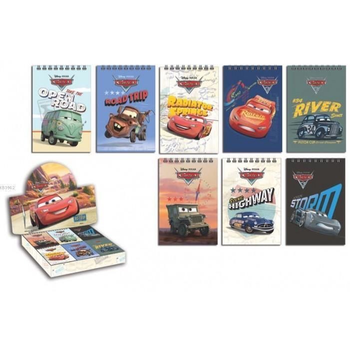 Keskin Color Cars A7 42 Yaprak Spiralli 1 Bloknot