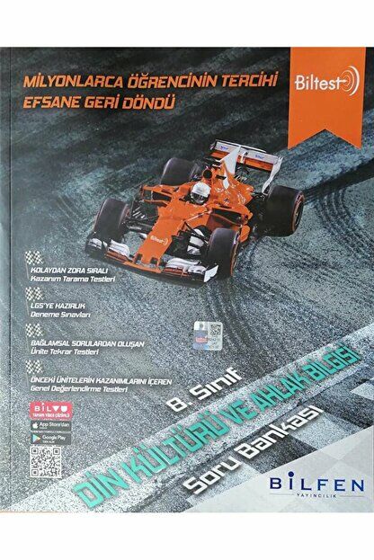 8. Sınıf Biltest Din Kültürü ve Ahlak Bilgisi Soru Bankası / Bilfen Yayıncılık / 9786258337822