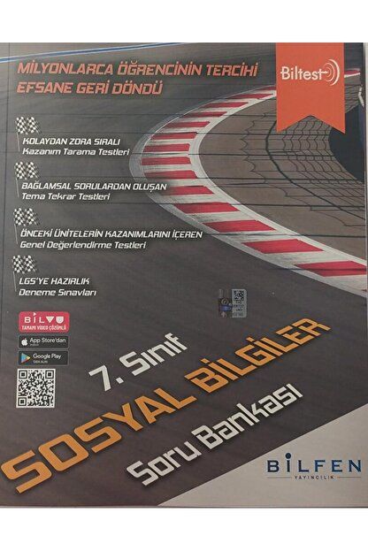 7. Sınıf Biltest Sosyal Bilgiler Soru Bankası / Kolektif / Bilfen Yayıncılık / 9786258337778