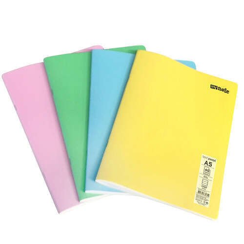 My Note Text Pastel A5 Defter 40 Yaprak Kareli