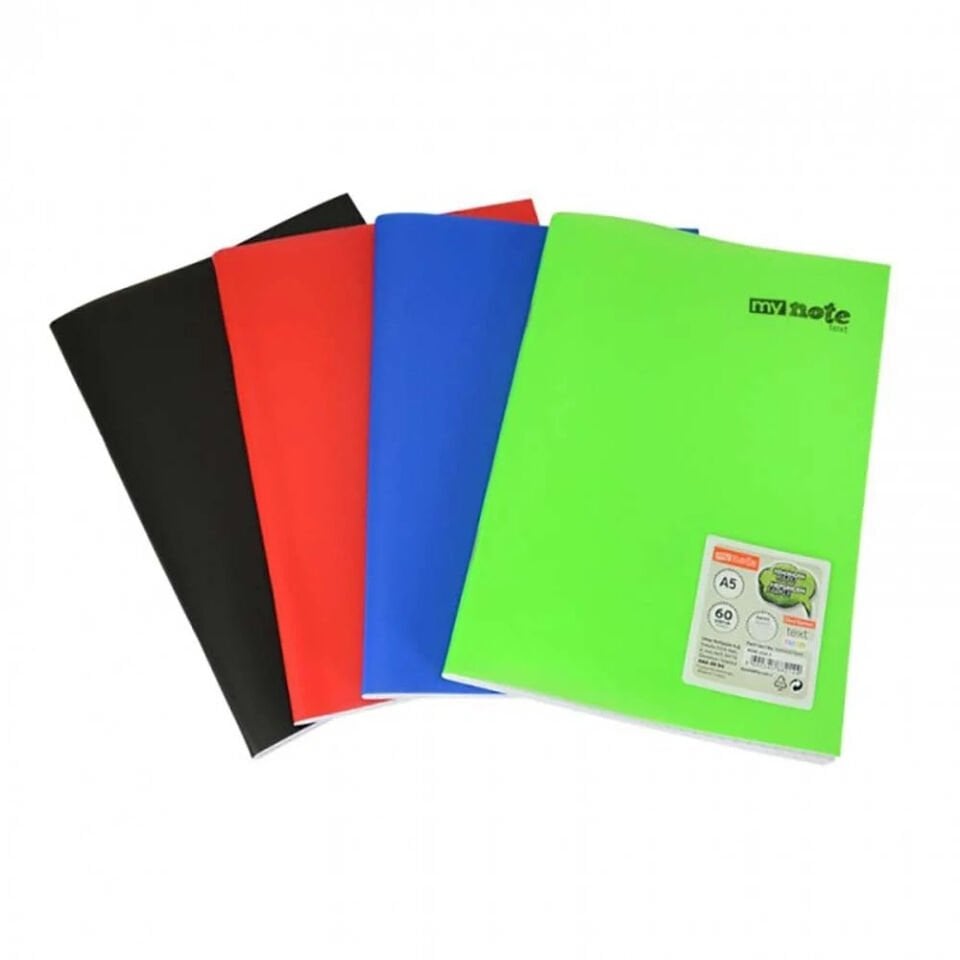 My Note Text Neon A5 60 Yaprak Çizgili Defter