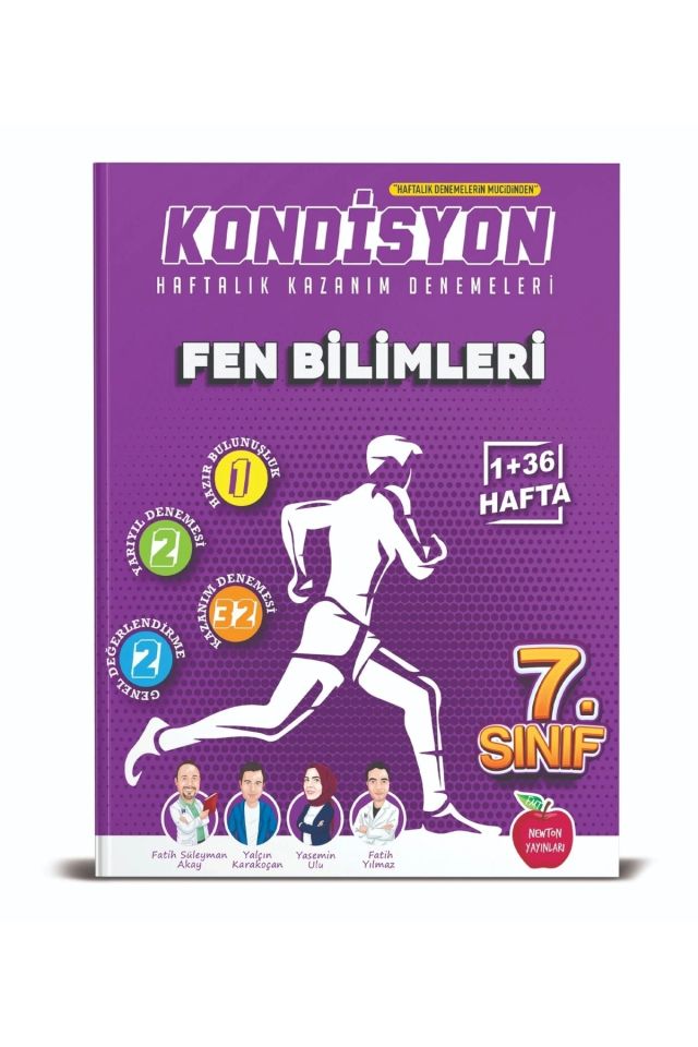 7. Sınıf Kondisyon Fen Bilimleri Denemeleri 37 Hafta Yeni