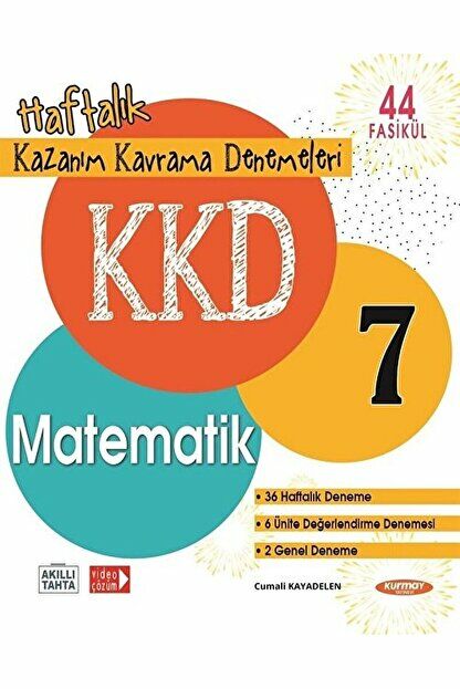 7. Sınıf Matematik Kazanım Kavrama Denemeleri / Kolektif / Kurmay Yayınları / 9786257174893