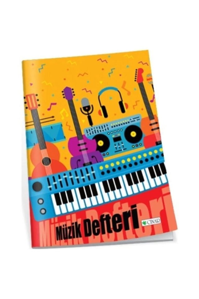 Çınar Müzik Defteri Büyük 20 Yaprak Dikişli