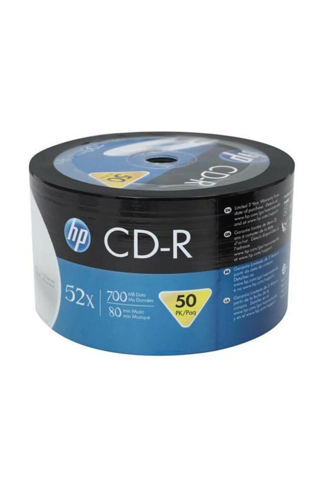 CD-R CRE00070-3 52X 700 Mb 50'li Paket BOŞ CD