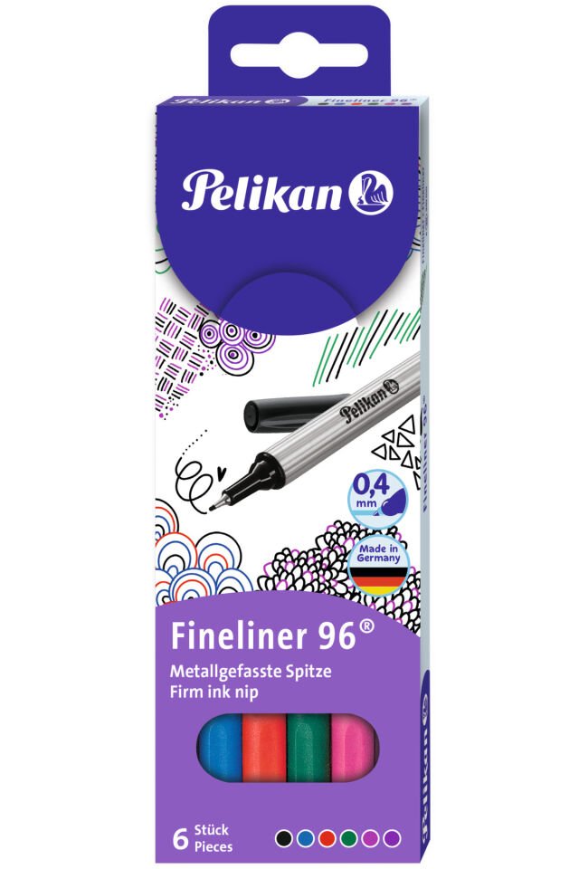 Fineliner 6'lı Kutu