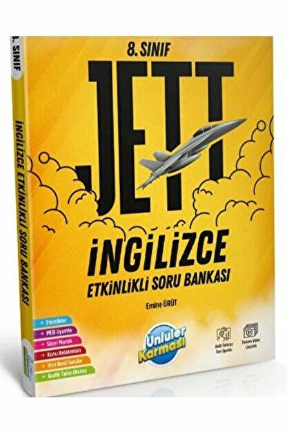 8. Sınıf Jett İngilizce Etkinlikli Soru Bankası / Emine Ürüt / Ünlüler Karması / 9786057457387