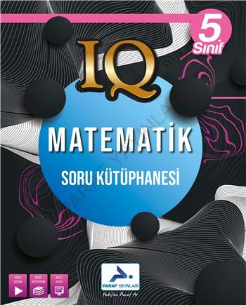 Paraf PRF 5 Sınıf IQ Matematik Soru Kütüphanesi