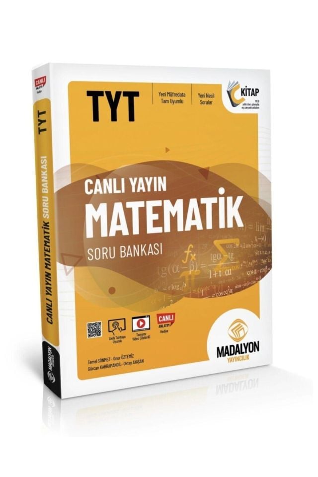 Yeni Madalyon Tyt Matematik Soru Bankası 2020