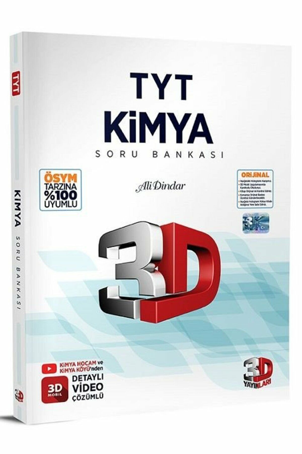 YKS TYT Kimya Soru Bankası Video Çözümlü Çözüm Yayınları