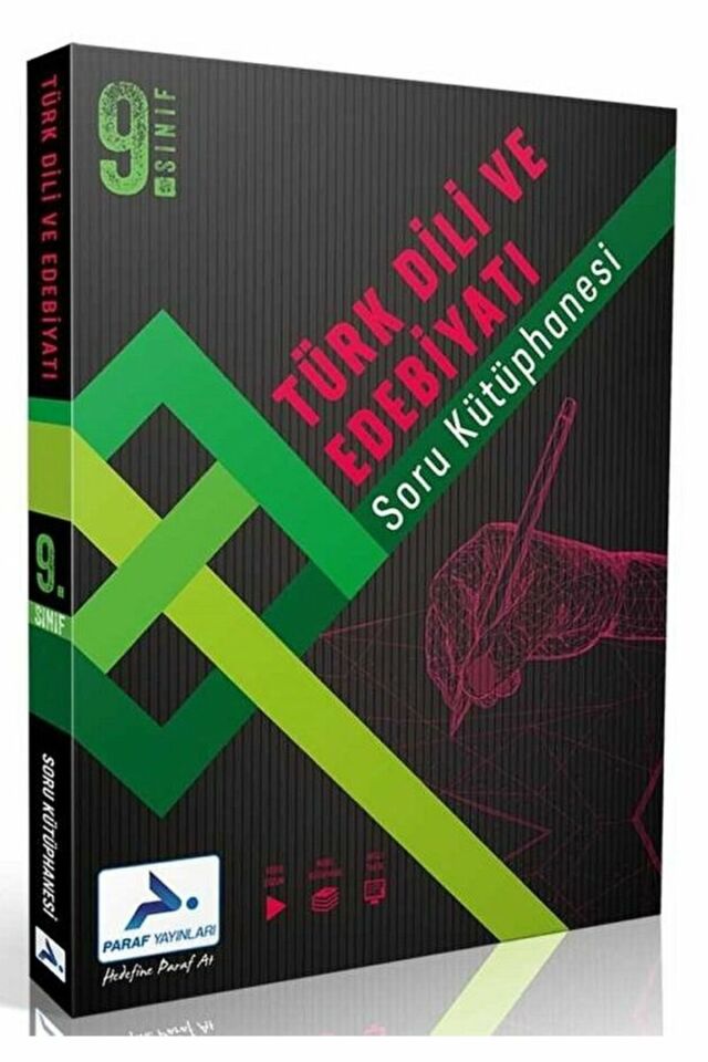 9. Sınıf Türk Dili ve Edebiyatı Soru Kütüphanesi / Kolektif / Paraf Yayınları / 9786257423052