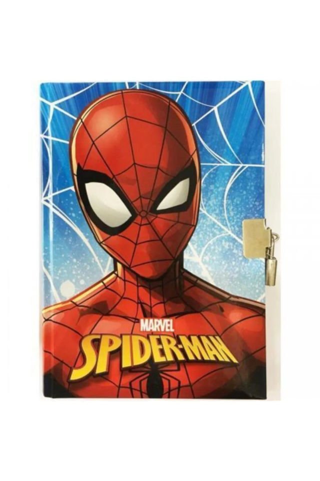 Keskin Spıderman Cars Lol Hatıra Defteri Kilitli 14*20