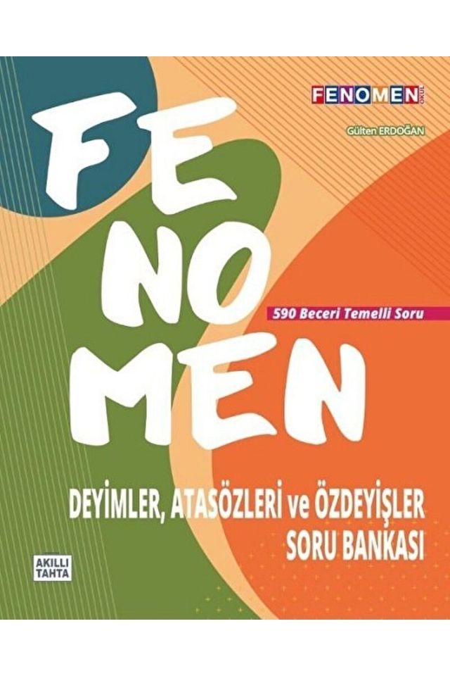8. Sınıf Deyimler Atasözleri ve Özdeyişler Fenomen Soru Bankası / Fenomen Kitap / 9786257174442