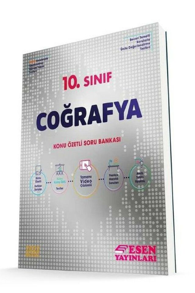 Esen 10.sınıf Coğrafya Konu Özetli Soru Bankası