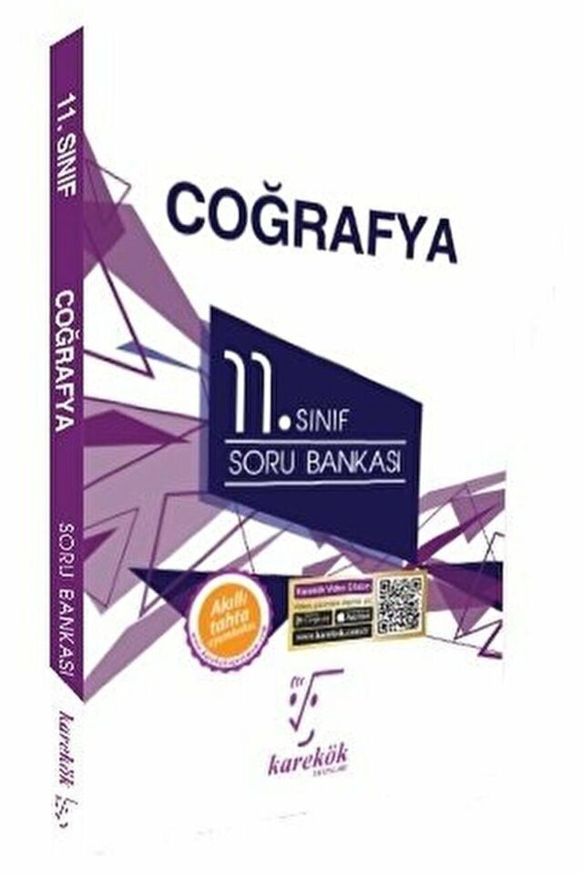 11. Sınıf Coğrafya Soru Bankası / Celal Topaloğlu / Karekök Yayıncılık / 9786057711991