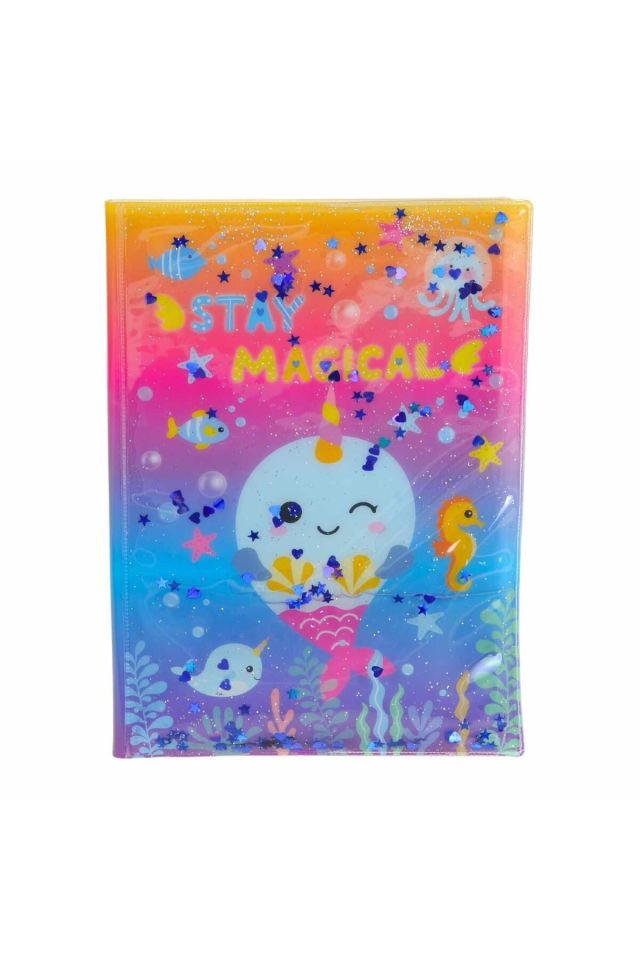 Dolphın Sulu Kapak Deniz Kızı Defter