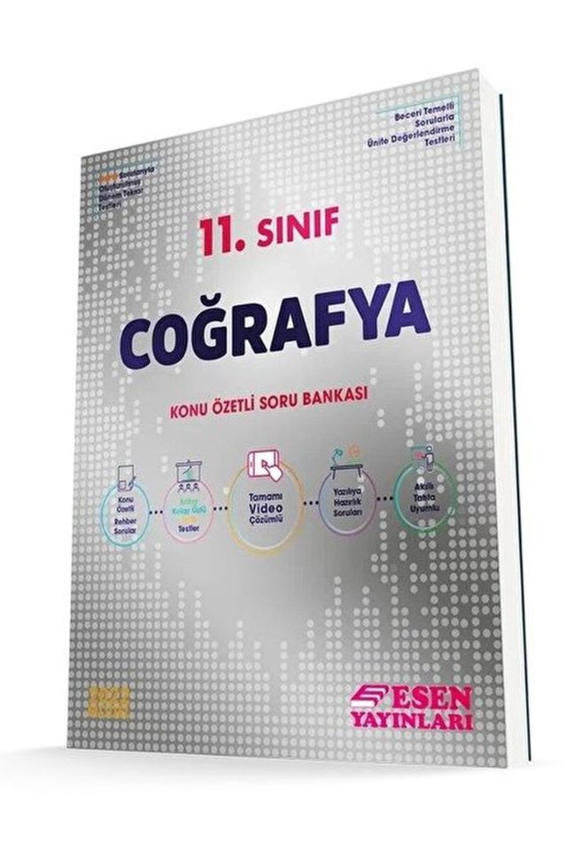 11. Sınıf Coğrafya Konu Özetli Soru Bankası / Kolektif / Esen Yayınları / 9786057927866